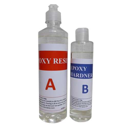 رزین اپوکسی مدل AB حجم 750 میلی لیتر به همراه هاردنر