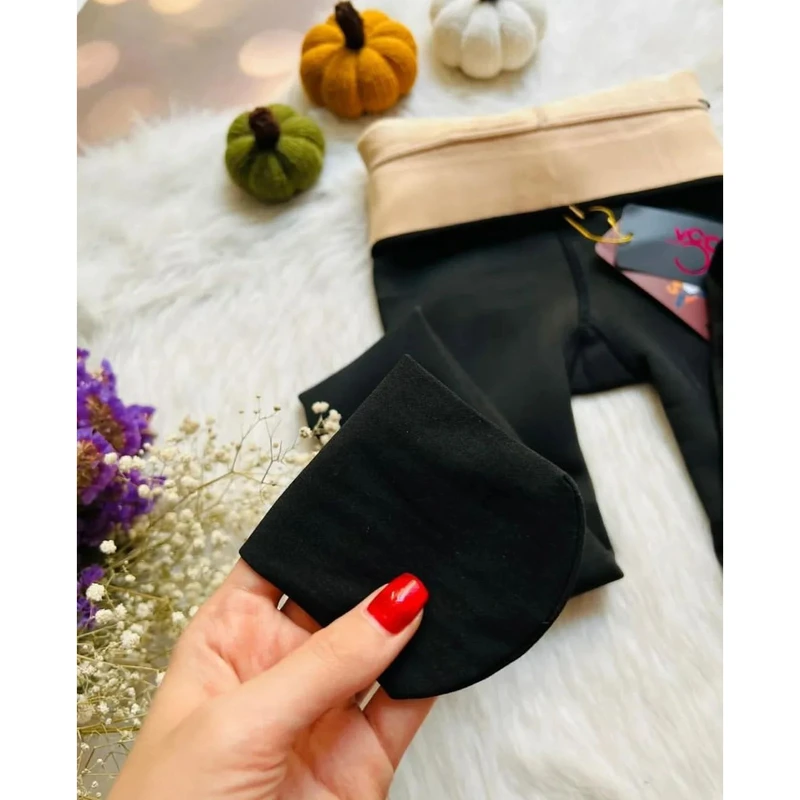 عکس شماره 5 : جوراب شلواری زنانه نانو مدل سه بعدی توکرکی زمستانی