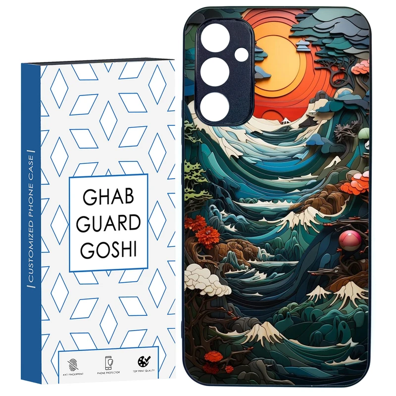 کاور قاب گارد گوشی طرح منظره کد TPU-205 مناسب برای گوشی موبایل سامسونگ Galaxy A34