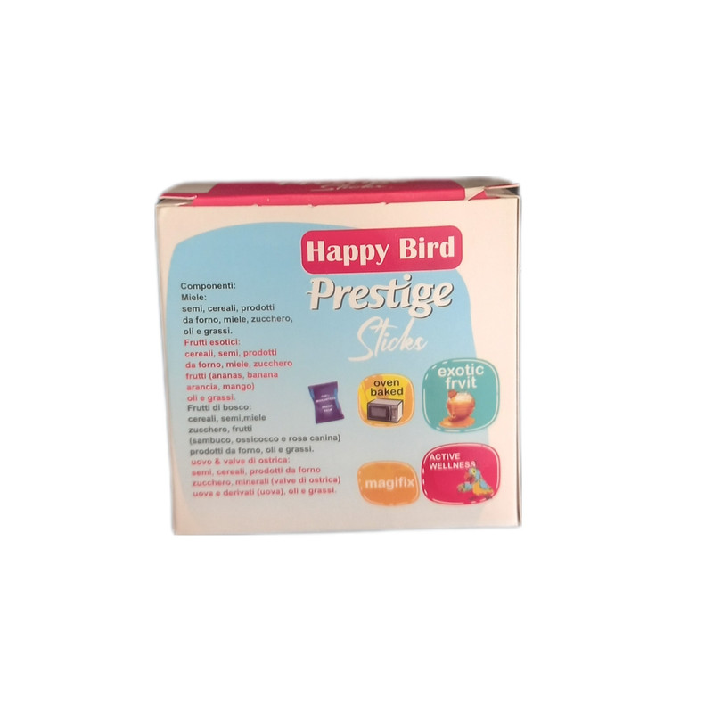 تشویقی پرنده هپی برد مدل استیک عسلی وزن 70 گرم