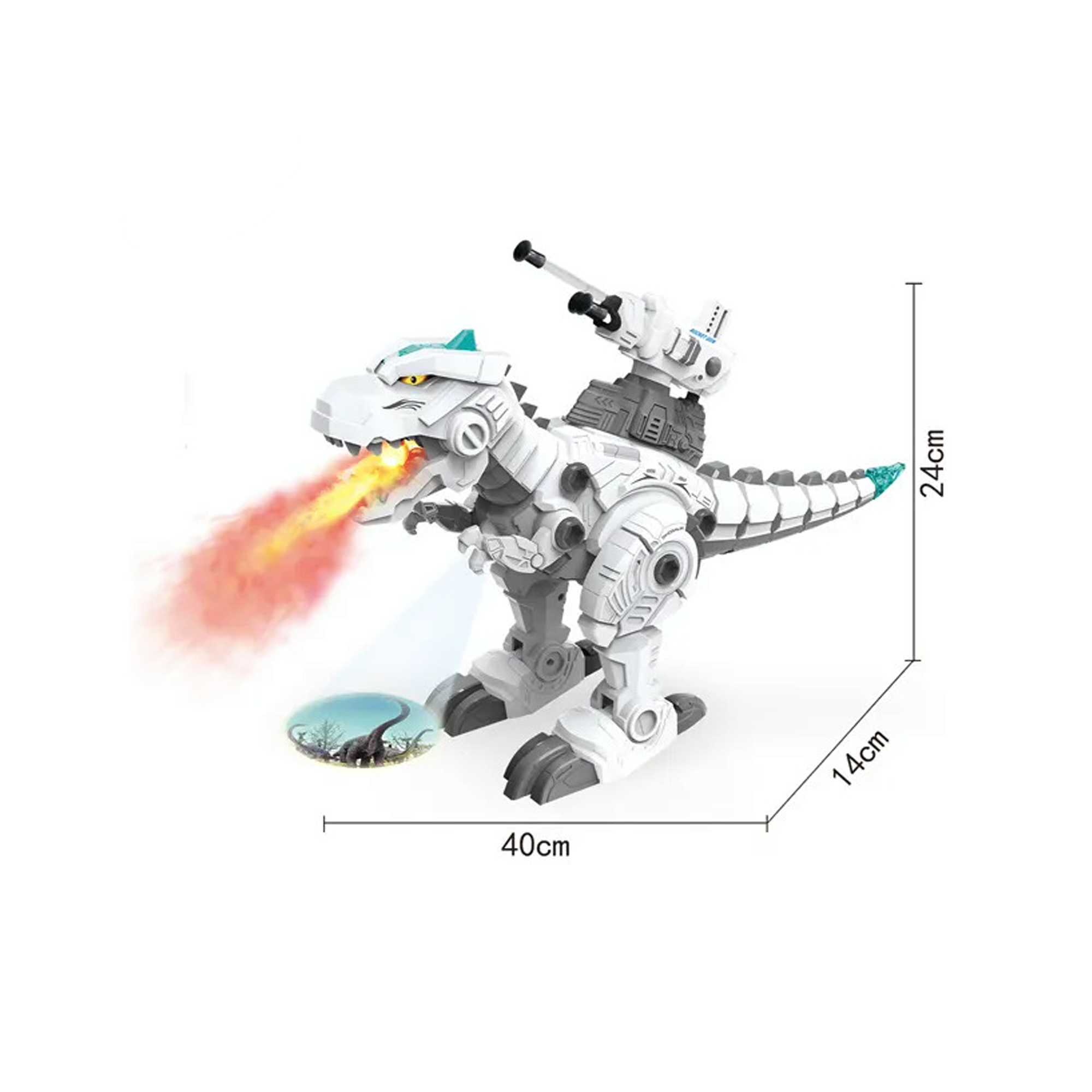ربات کنترلی مدل دایناسور 4 منظوره کد 431