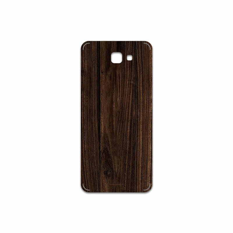 برچسب پوششی ماهوت مدل Dark Walnut Wood مناسب برای گوشی موبایل سامسونگ Galaxy J5 Prime