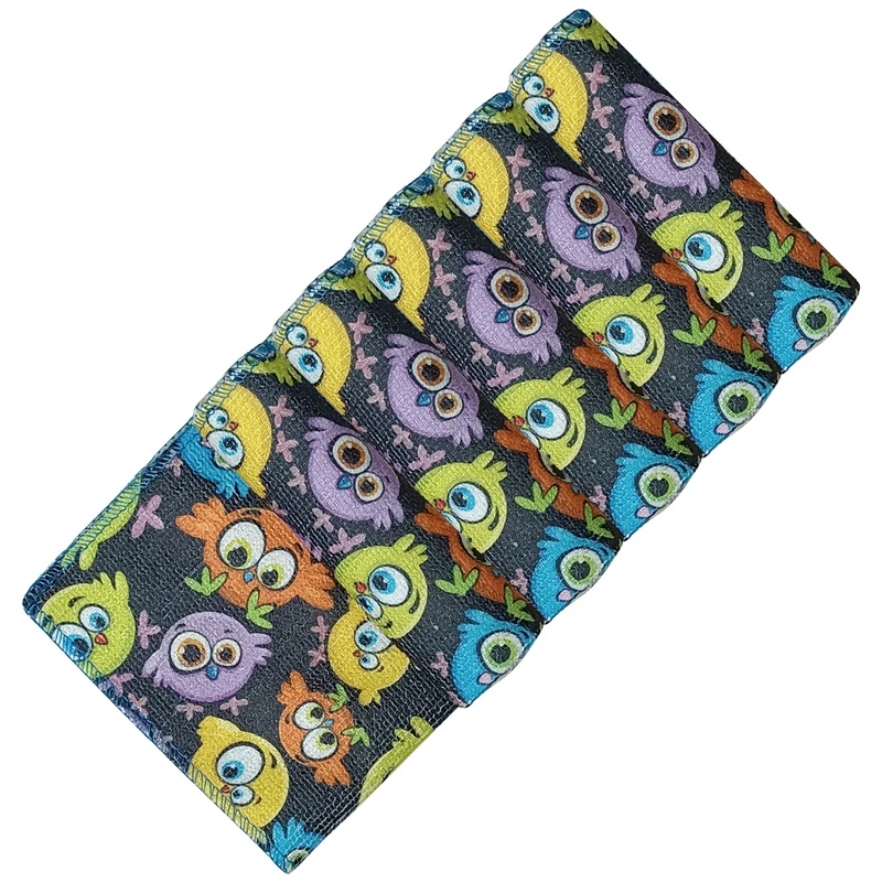 دستمال نظافت خودرو بی تی مدل انگری برد کد 25x251 بسته 5 عددی