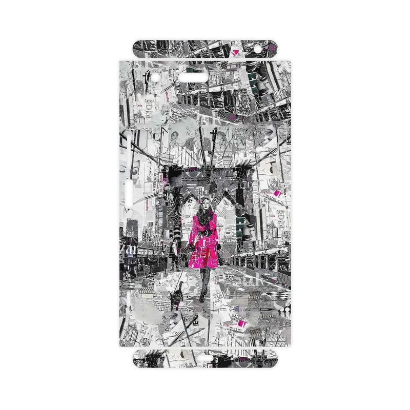 برچسب پوششی ماهوت مدل Collage of Catwalk Bridge-FullSkin مناسب برای گوشی موبایل سونی Xperia XZ Premium