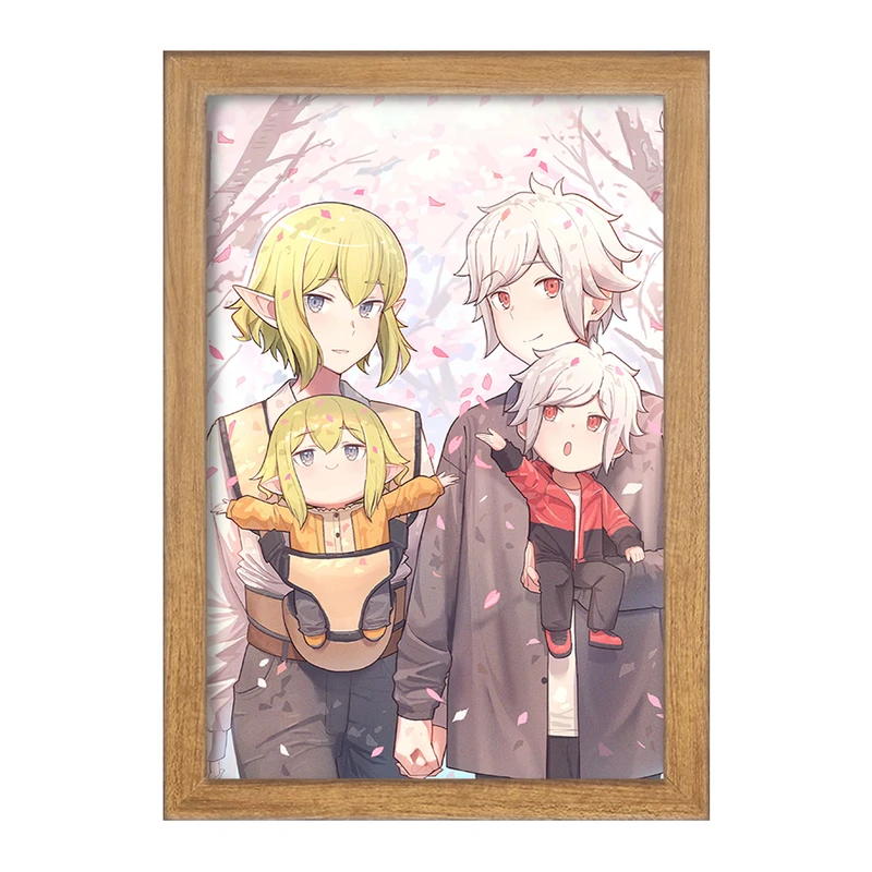 تابلو خندالو مدل بل و ریو انیمه دانماچی کد 33536