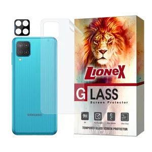 Lionex MTBFULL Nano Back Protector For Samsung Galaxy M12 With Camera Lens Protector