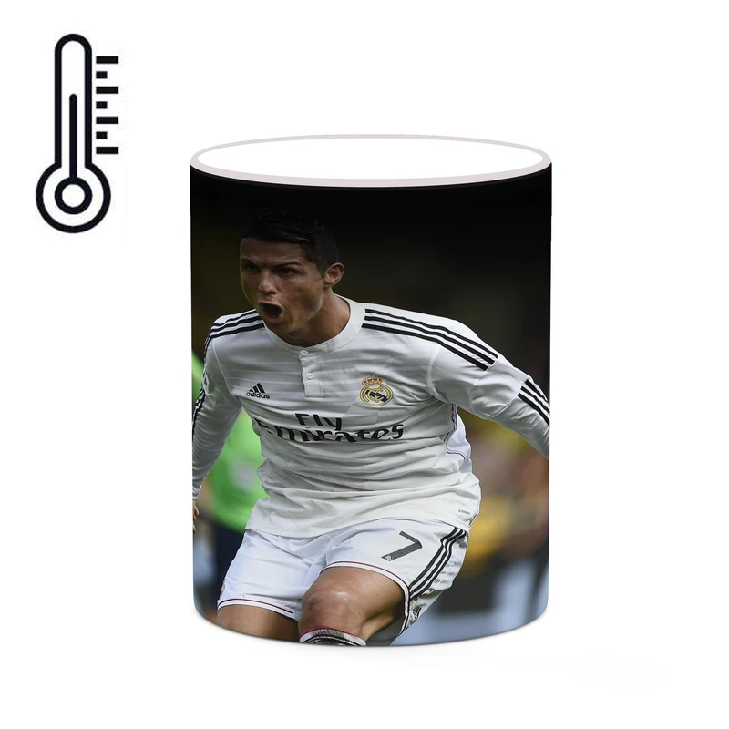 ماگ حرارتی کاکتی طرح Ronaldo رونالدو مدل mgh42947