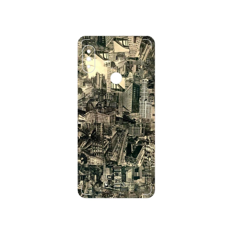 برچسب پوششی ماهوت مدل Collage of Skyscraper مناسب برای گوشی موبایل شیائومی Redmi Note 5 Pro