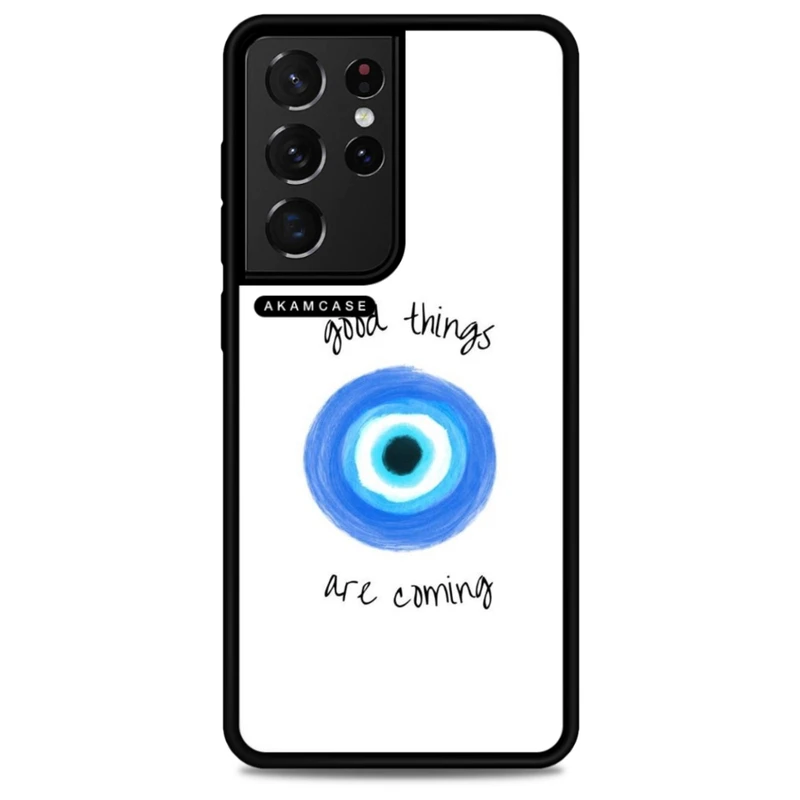 کاور آکام مدل AMCWSGS21U-EYES11 مناسب برای گوشی موبایل سامسونگ Galaxy S21 Ultra