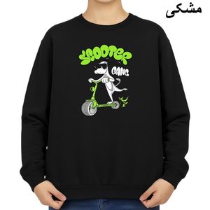 سویشرت زنانه مدل سگ و اسکوتر کد v10 