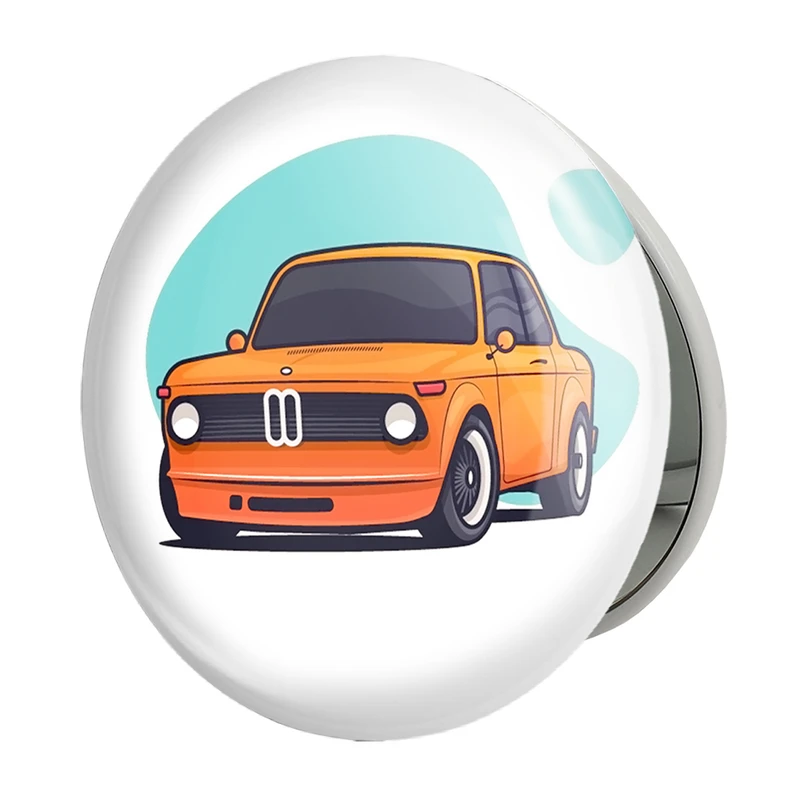 آینه جیبی خندالو طرح ماشین مدل تاشو کد 10354 