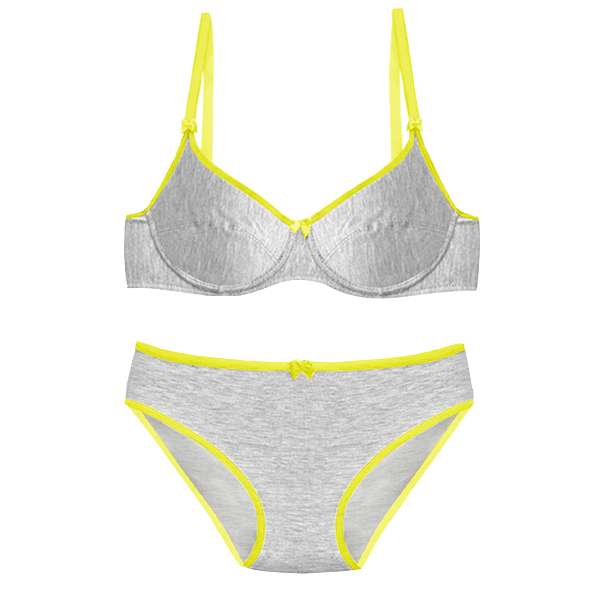 ست شورت و سوتین زنانه تی بی ان مدل فنردار درز دار کد 1268