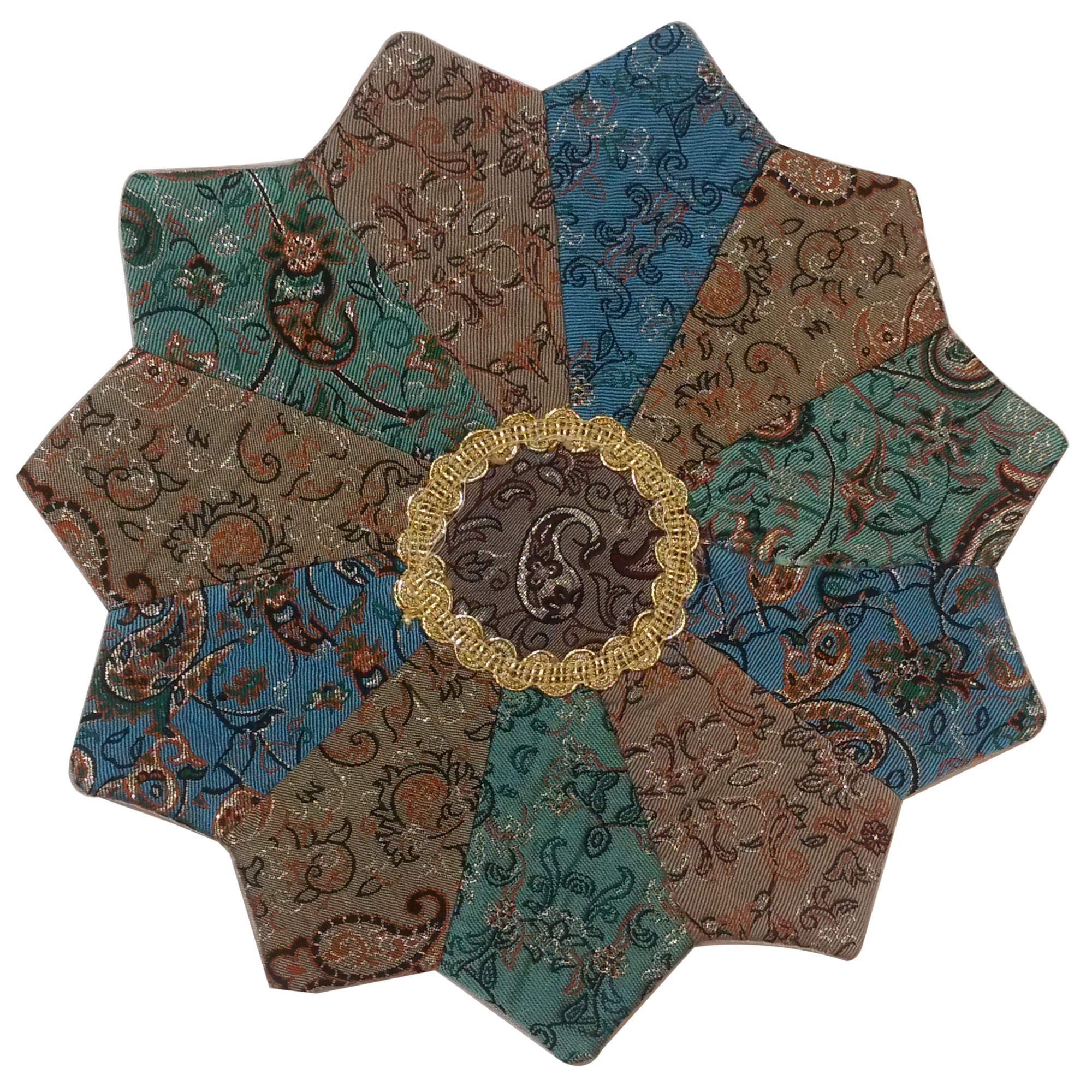 رومیزی ترمه مدل KHGH_04