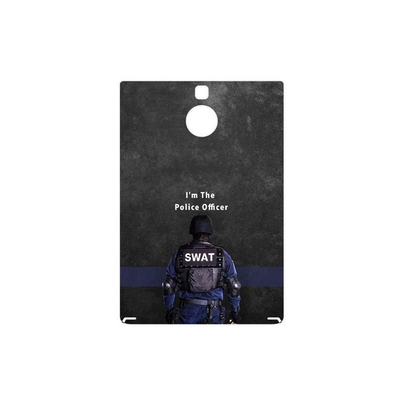 برچسب پوششی ماهوت مدل Police Officer مناسب برای گوشی موبایل بلک بری Passport Silver Edition