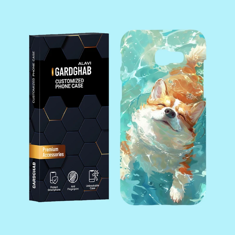 کاور گارد قاب علوی مدل حیوانات مناسب برای گوشی موبایل سامسونگ Galaxy A5 2017 / A520