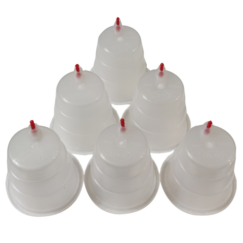 لیوان بادکش مدل CAP125 بسته 5 عددی