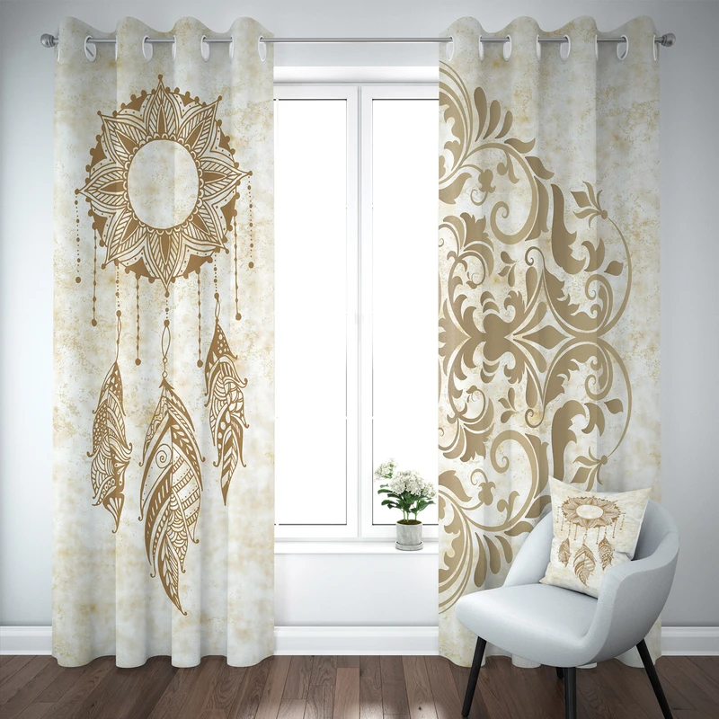 پرده مدل b1235 سایز 140×280 سانتی متر