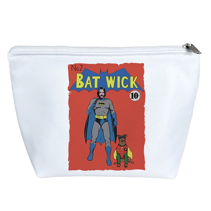 کیف لوازم آرایش دخترانه خندالو مدل BatWick کد 7372