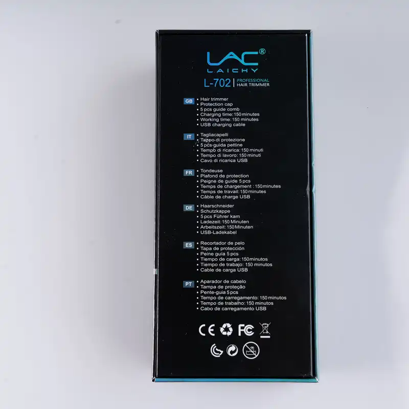 ماشین اصلاح موی سر و صورت شارژی لایچی مدل L-702