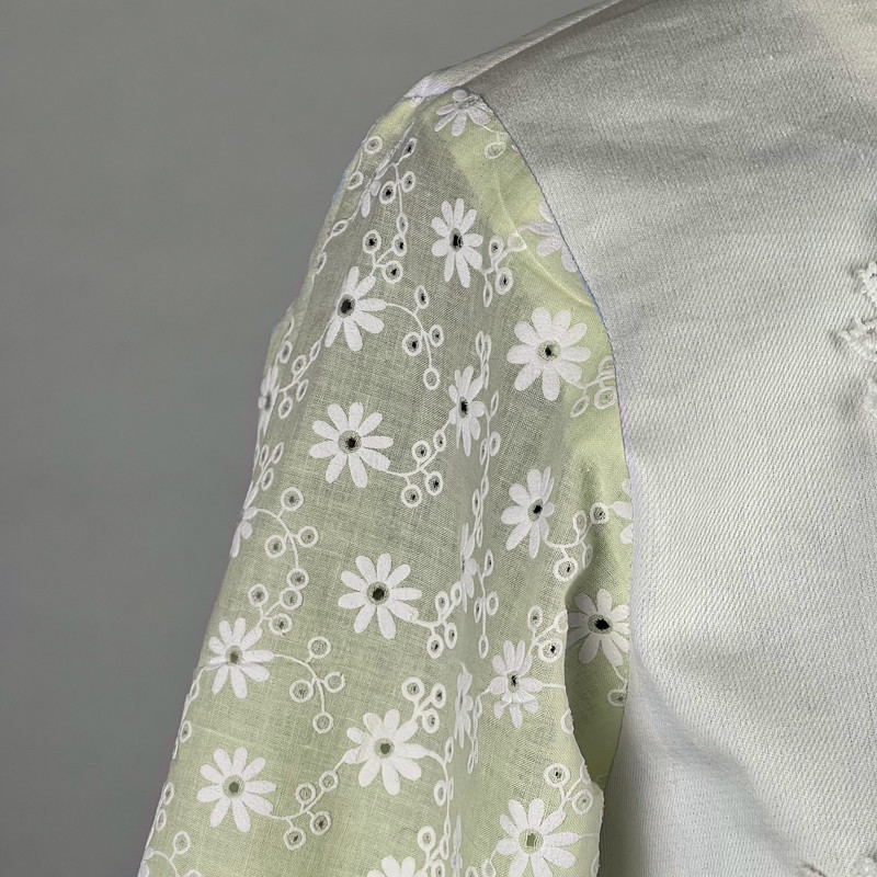 شومیز آستین بلند زنانه مدل گل آفتابگردان کد AK1148 رنگ لیمویی