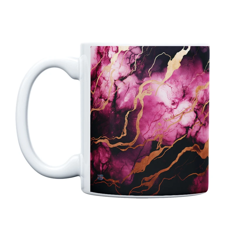 ماگ حس آمیزی طرح Marble مدل مرمر کد 079