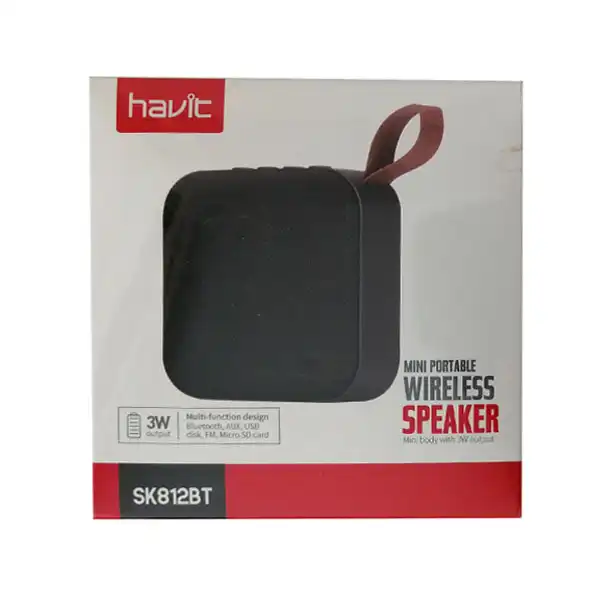 اسپیکر بلوتوثی قابل حمل هویت مدل HV-SK812BT