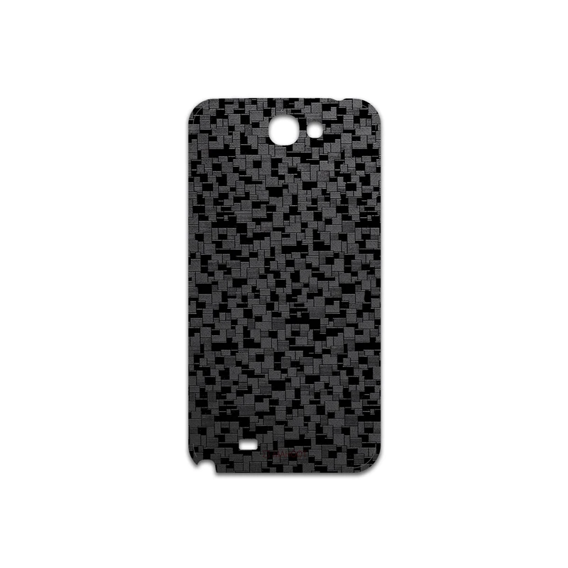 برچسب پوششی ماهوت مدل Black-Silicon مناسب برای گوشی موبایل سامسونگ Galaxy Note 2