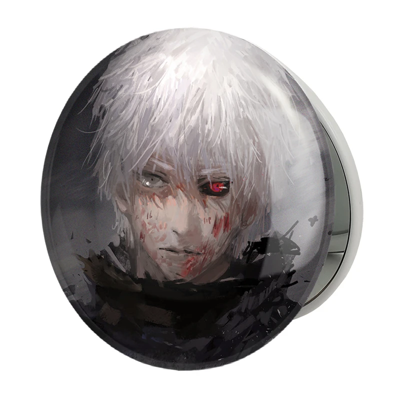 آینه جیبی خندالو طرح کانکی کن انیمه توکیو غول Tokyo Ghoul مدل تاشو کد 11892 
