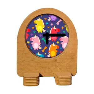 ساعت رومیزی طرح رنگی کد 382