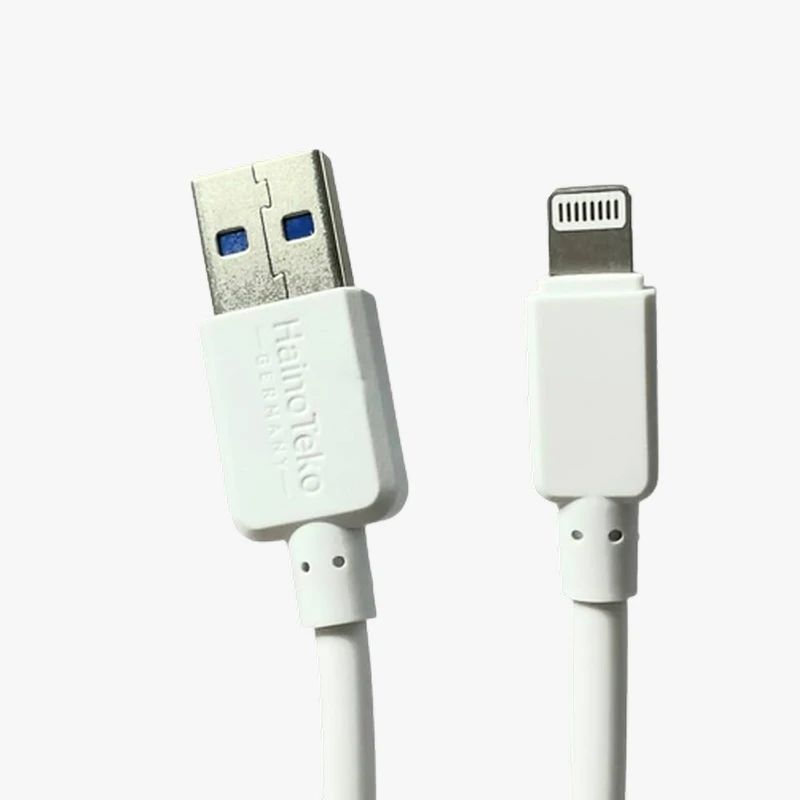 کابل تبدیل USB به لایتنینگ هاینو تکو مدل CB300L طول 3 متر