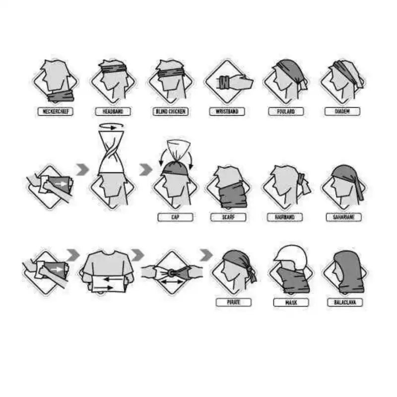 دستمال سر و گردن باف مدل CHIC ORIGINAL HOVERING