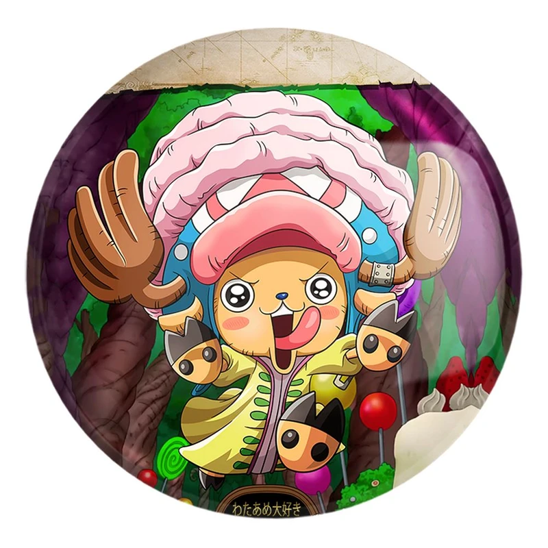 پیکسل خندالو طرح تونی تونی چاپر انیمه وان پیس One Piece کد 17264 مدل بزرگ