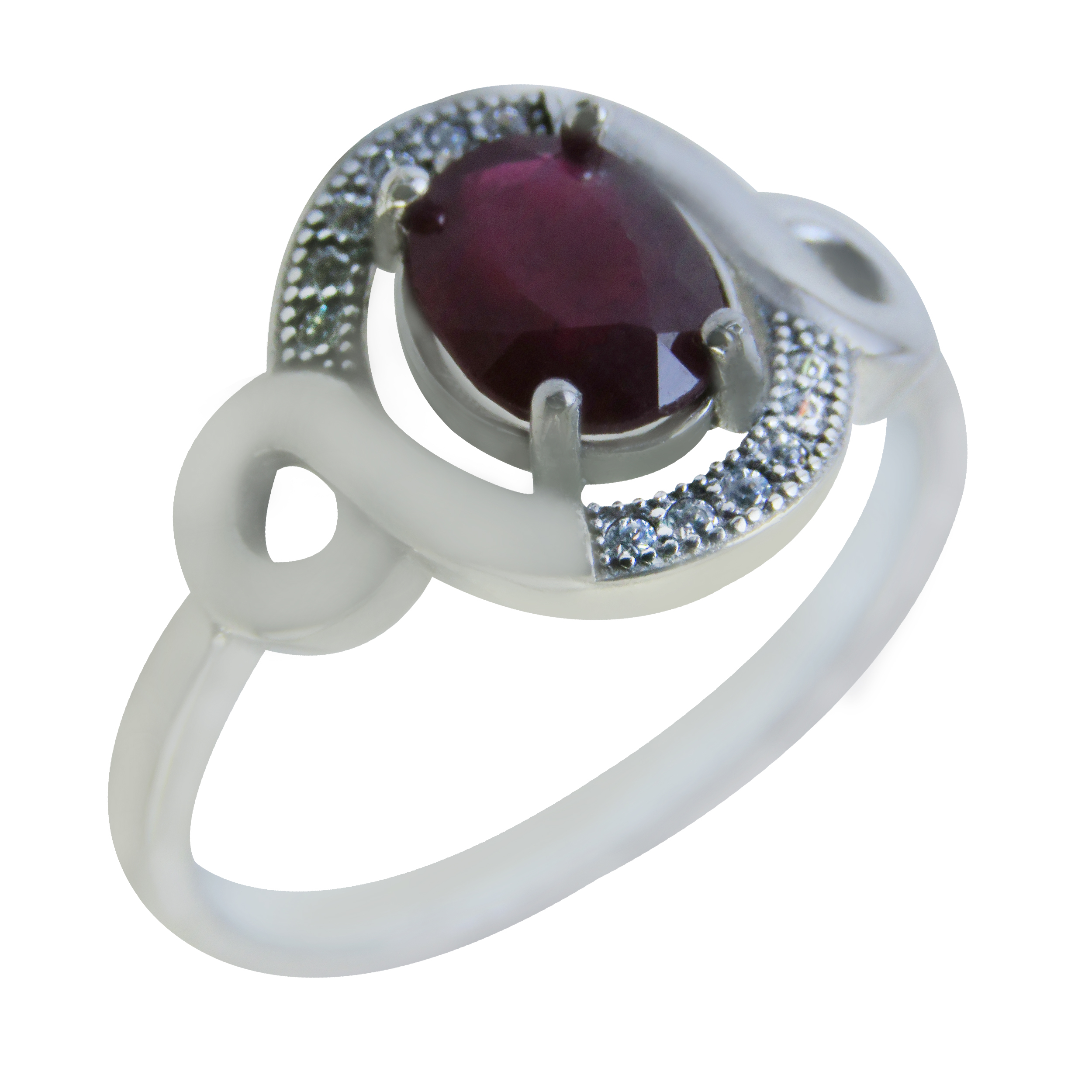 انگشتر نقره زنانه کد 2512