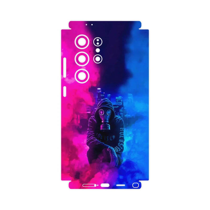 برچسب پوششی ماهوت مدل Smoke Rainbow Digital Art 2-FullSkin مناسب برای گوشی موبایل سامسونگ Galaxy S24 Ultra