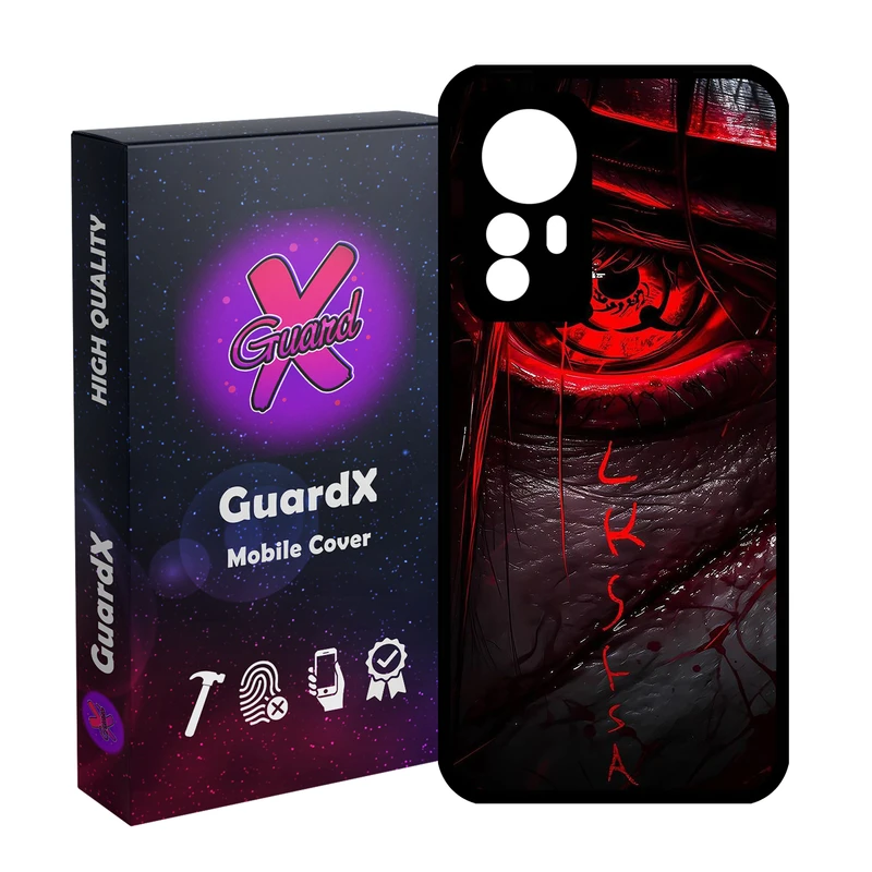 کاور گارد ایکس طرح انیمه ناروتو مدل Glass10764 مناسب برای گوشی موبایل شیائومی Redmi Note 12S