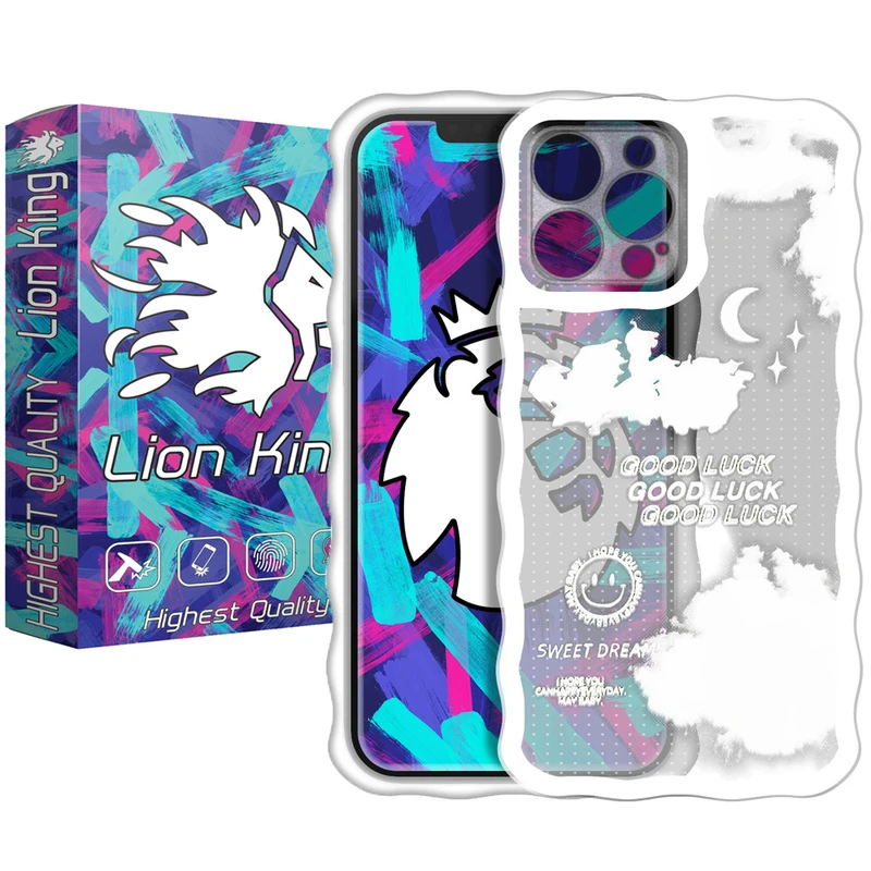 کاور لاین کینگ مدل Abresefidmojdar مناسب برای گوشی موبایل اپل IPhone 12 pro Max