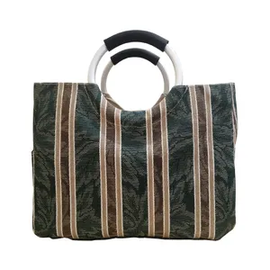 کیف دستی زنانه مدل H27 طرح حصیری