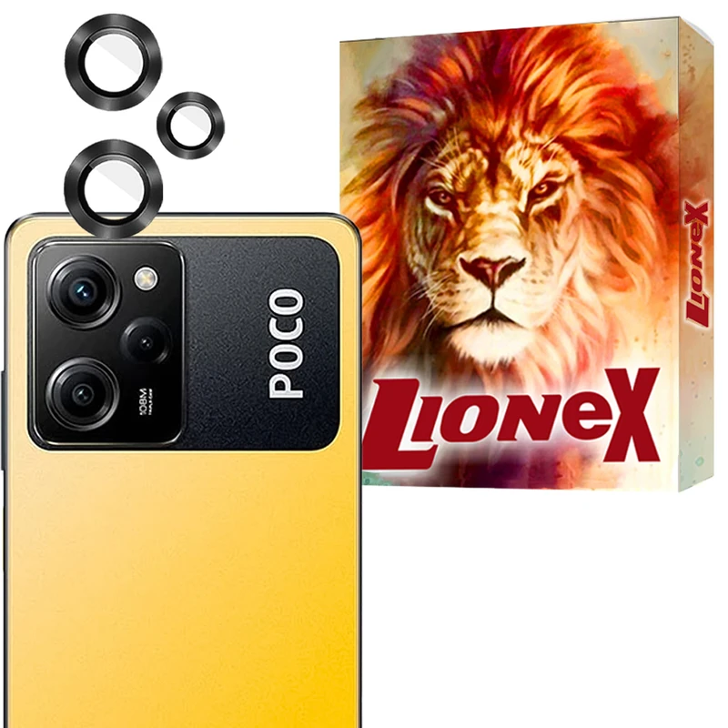 محافظ لنز دوربین لایونکس مدل RINL20 مناسب برای گوشی موبایل شیائومی Poco X5 pro