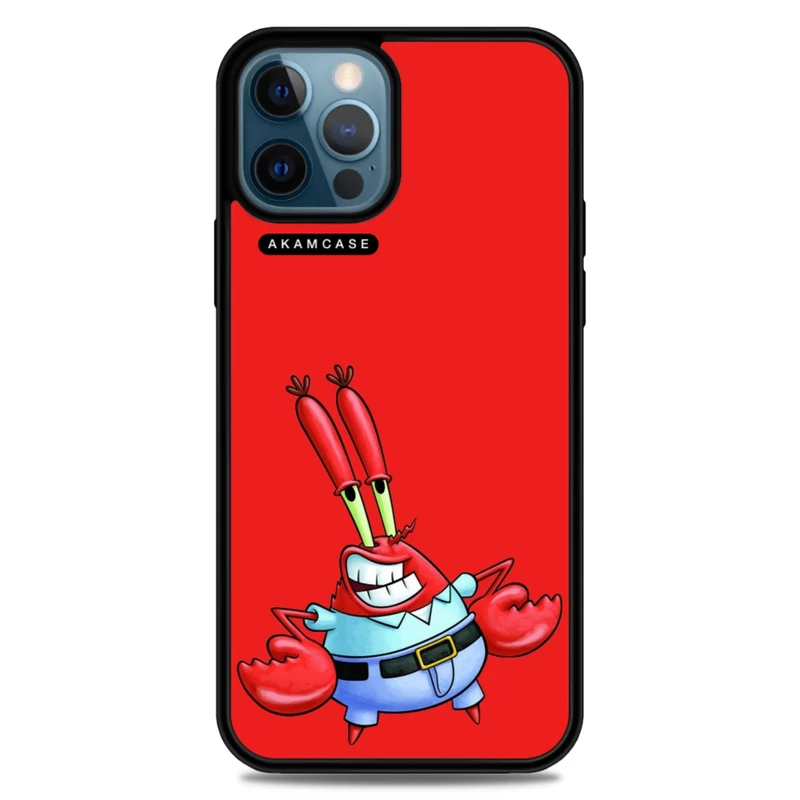 کاور آکام مدل AMC-WA12PROMAX-SPONGE BOB15 مناسب برای گوشی موبایل اپل iPhone 12 Pro Max