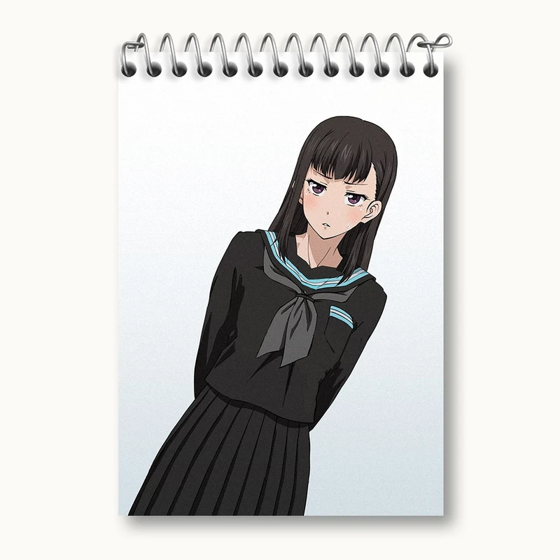 دفتر یادداشت 50 برگ خندالو مدل ماکی انیمه نیروی آتش کد 32242