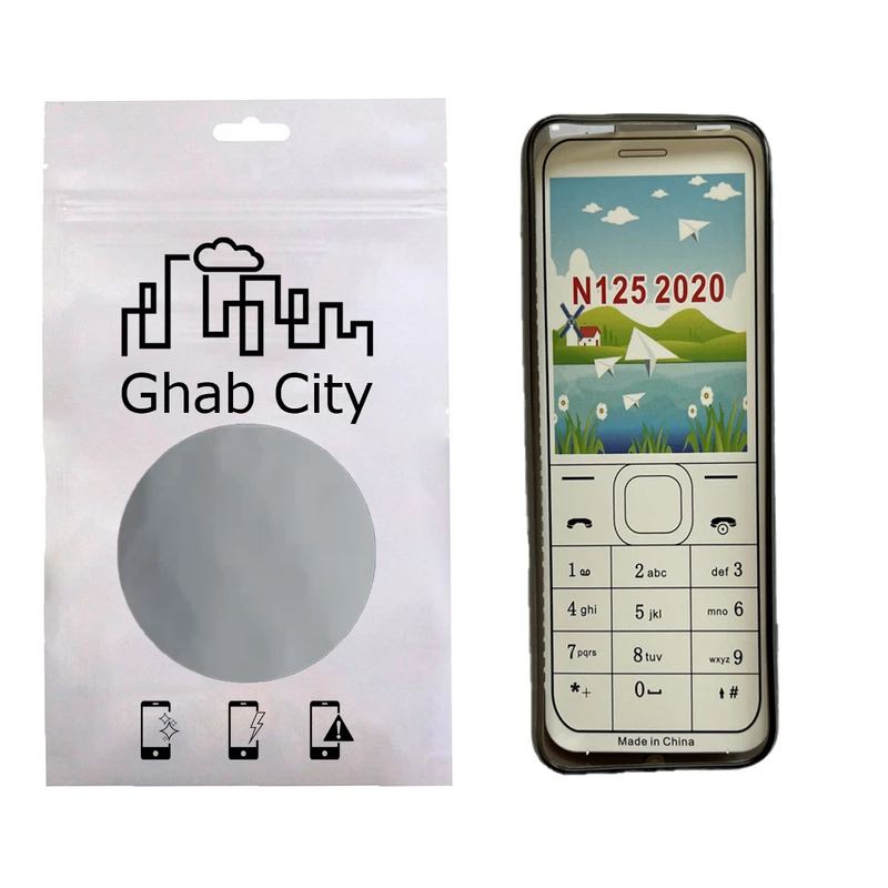 کاور قاب سیتی مدل ژله ای مناسب برای گوشی موبایل نوکیا N125 2020