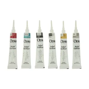خمیر دورگیر وستا مدل Relief Outliner  حجم 21 میلی لیتر بسته 6 عددی