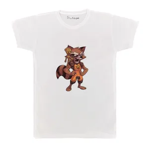 تی شرت آستین کوتاه بچگانه پرمانه طرح شخصیت های مارول کد pmt.6173