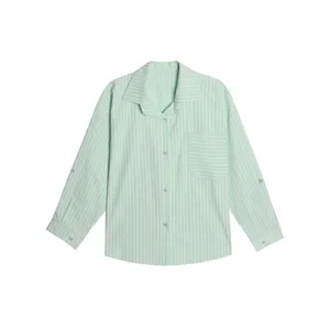 شومیز آستین بلند یقه برگردان زنانه مدل ds2