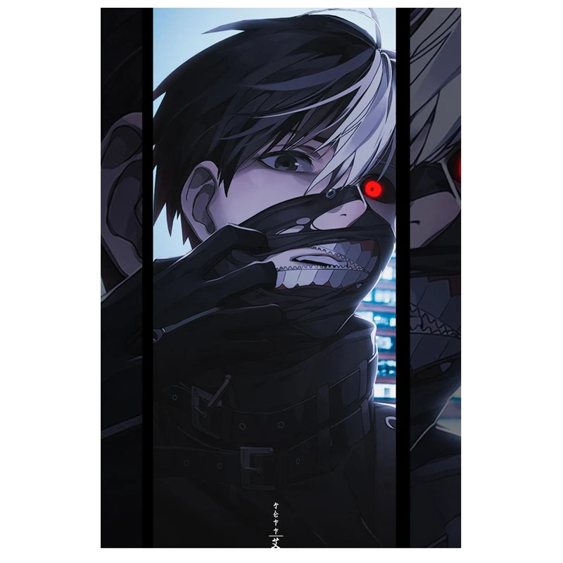 پوستر مدل کانکی Kaneki طرح انیمه توکیو غول Tokyo ghoul کد 745