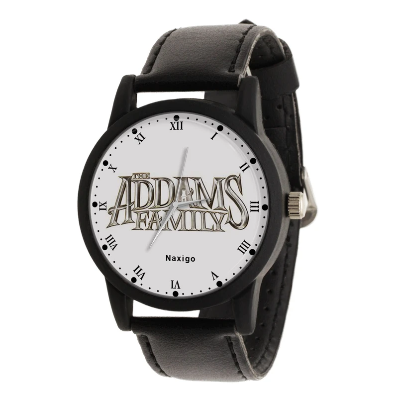 ساعت مچی عقربه ای ناکسیگو مدل خانواده آدامز کد LF14112