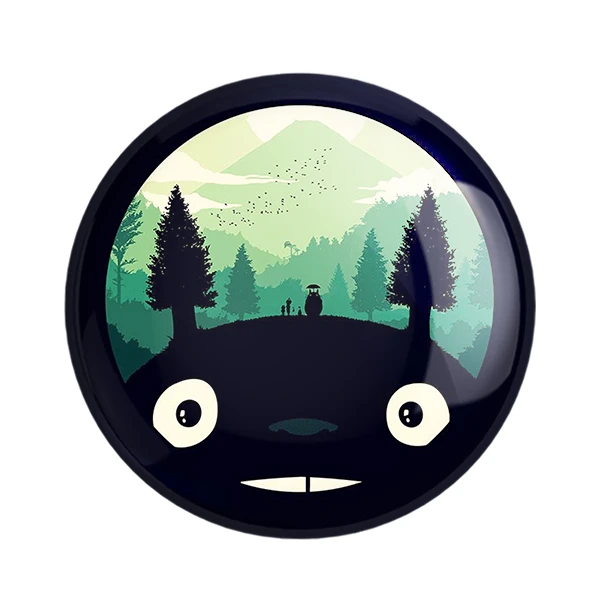 مگنت خندالو طرح انیمه توتورو Totoro کد 12811