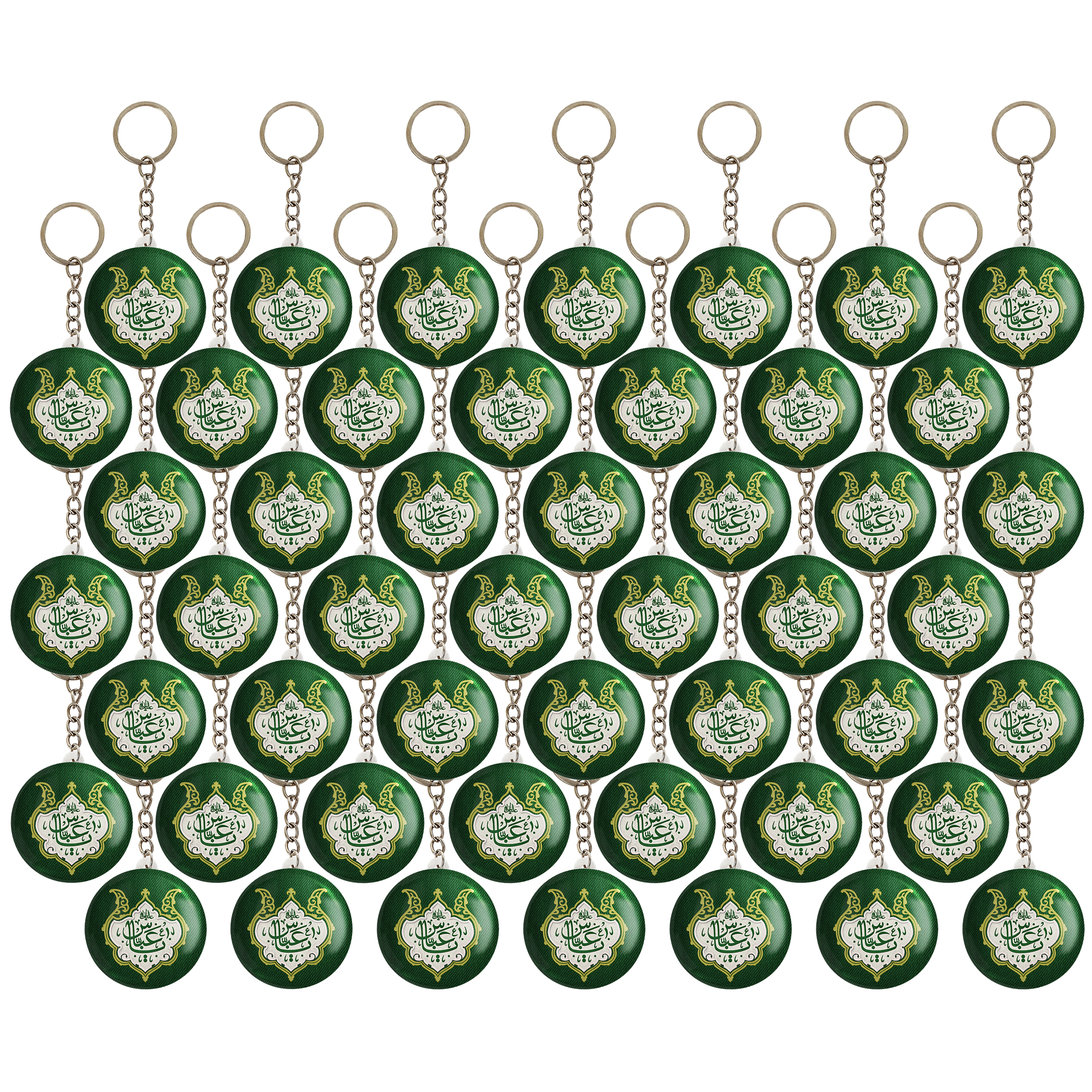 جاکلیدی خندالو مدل محرم و اربعین یا حضرت عباس کد 7565 بسته 49 عددی