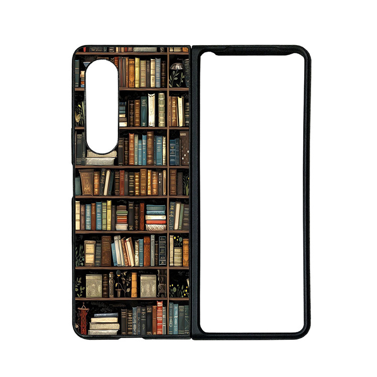 کاور گالری وبفر طرح کتابخانه مناسب برای گوشی موبایل سامسونگ galaxy z fold 4