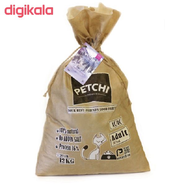 غذای خشک گربه بالغ پتچی مدلAdult cat Super premium وزن 12 کیلوگرم main 1 1